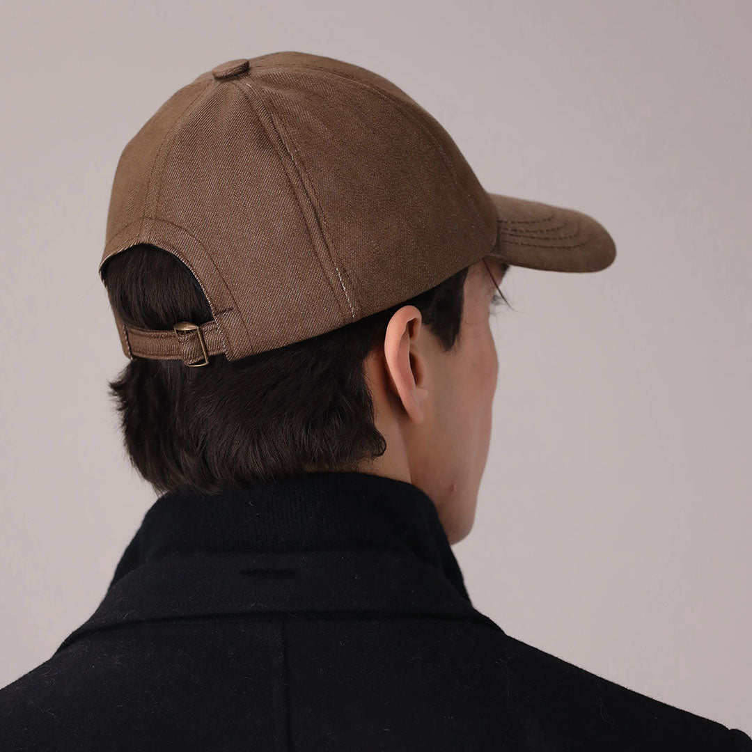 Brown Cotton Classic Cap